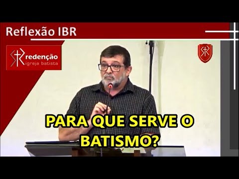 Para que serve o batismo?