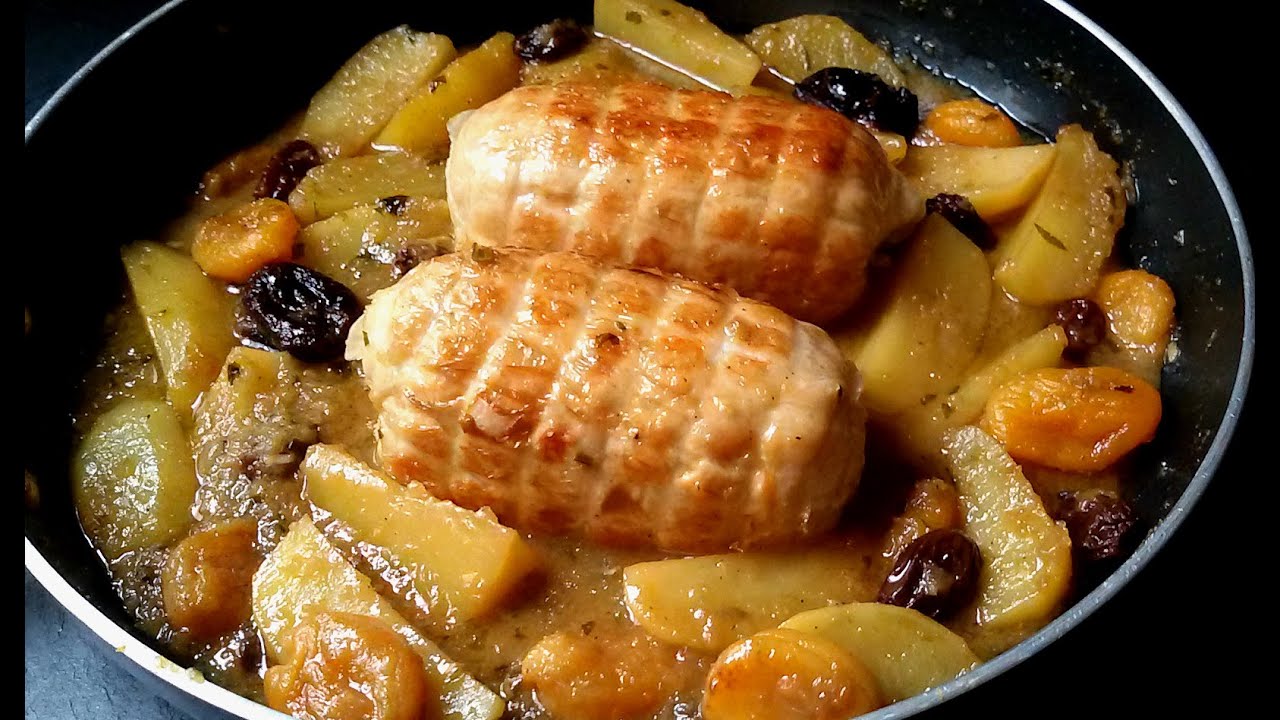 Watch Rotti de pollo con patatas y frutos secos Now Rotti de pollo con patatas y frutos secos