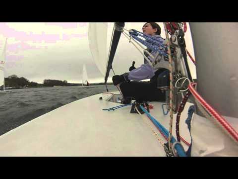 CHEW LASER TRAINING DAY - Laura good leeward mark rounding