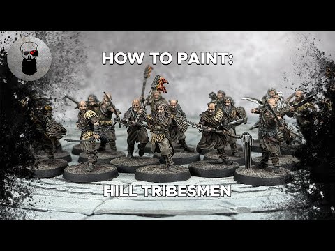 Contrast+ How to Paint: Dunlending Hill Tribesmen