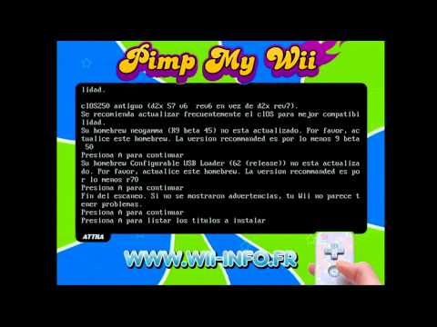 comment installer pimp my wii