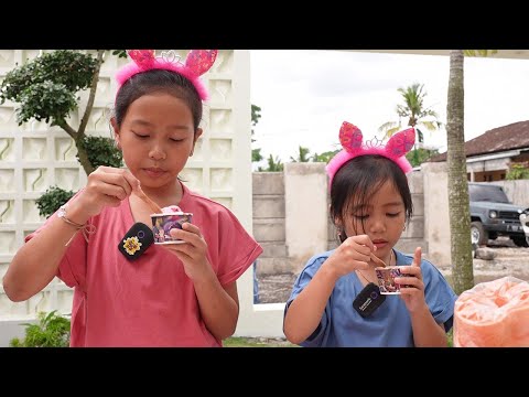 Drama Simple Keysha And Afsheena Buy Ice Cream | BABY EAT ICE CREAM