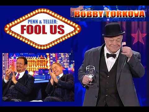 Bobby Torkova Magically Makes an American Flag on Penn & Teller Fool Us