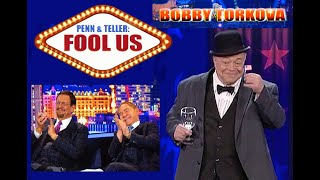 Bobby Torkova Magically Makes an American Flag on Penn & Teller Fool Us