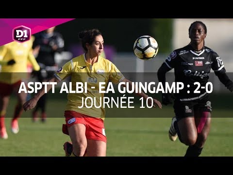 J10 : ASPTT Albi - EA Guingamp (2-0), le résumé