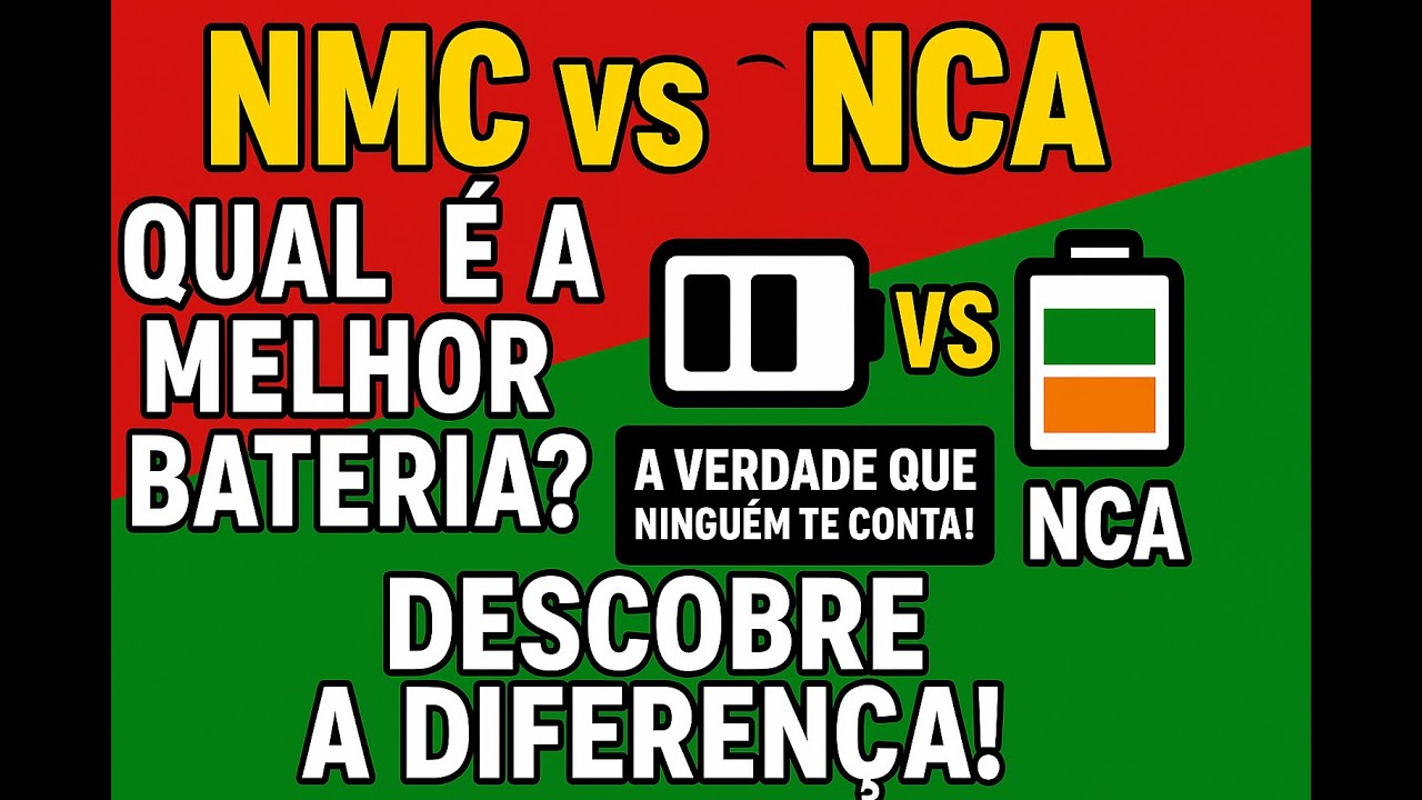 NMC vs NCA: Qual é a Melhor Bateria? Descobre a Verdade que ninguém te conta! ⚡🚗