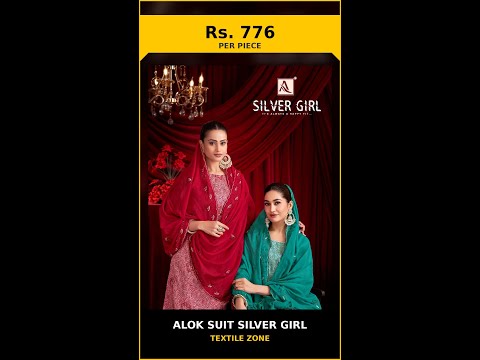 Alok Suit Silver Girl – product video thumbnail