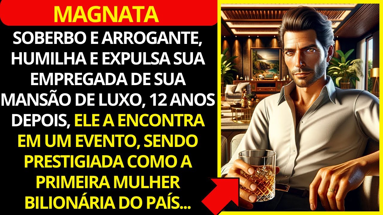 Magnata Arrogante Humilha Empregada, 12 Anos Depois Ela Volta Como Bilionária