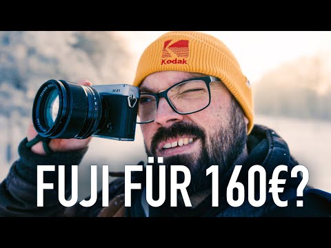 Die günstigste Fujifilm, die ich finden konnte: Fujifilm X-E1