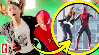 Tom Holland and Zendaya's Stunt Experiences