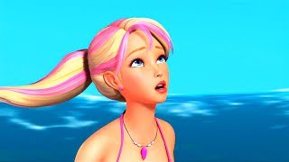 Barbie in A Mermaid Tale - Merliah's pink hair reveal her true Nature