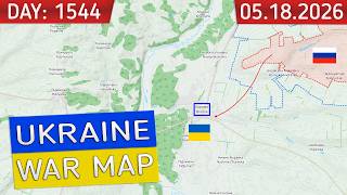 Huliaipole direction | Russia and Ukraine war map 18 May 2026 | Military summary latest news today