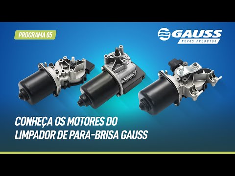Motor do limpador do para-brisa | #GaussNovosProdutos 05