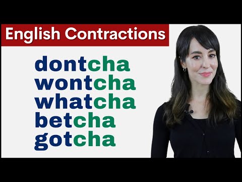 YOUを使って英語の短縮形を学ぼう｜文法と発音 (Learn English Contractions using YOU | Grammar and Pronunciation)