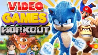 Videogames work out  / Kids workout video /PE At Home | Open Physed / PE Distance Learning At Home