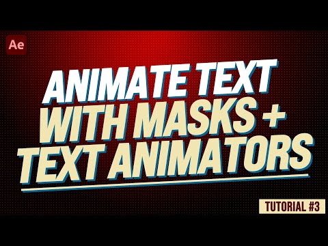 Learn to Mask in Adobe After Effects CC