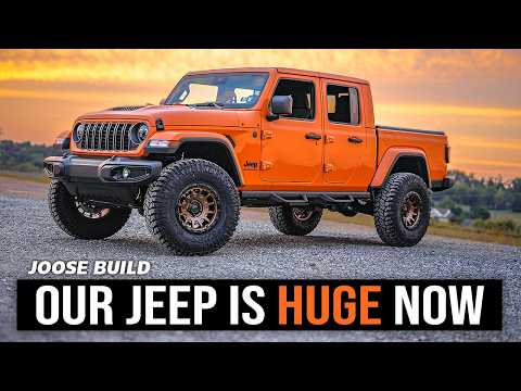 The BEST Lift Kit for our 2025 Jeep Gladiator Joose