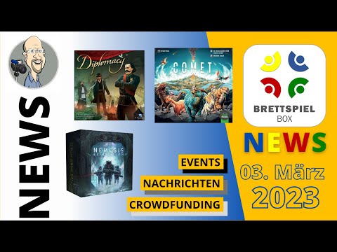 Brettspiel News der Brettspielbox - 03. März 2023