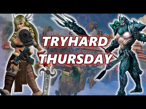TRYHARD THURSDAY BUT IM ACTUALLY THE GOAT - Season 9 Masters Ranked 1v1 Duel - SMITE