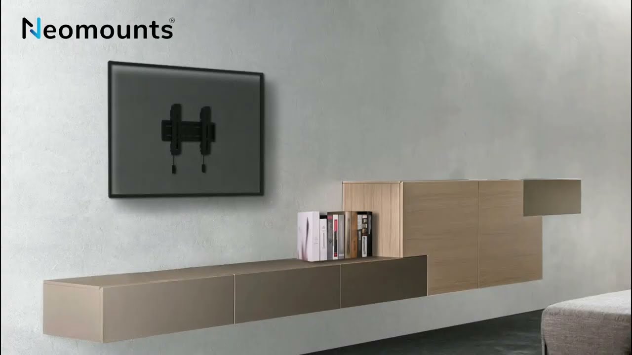 Neomounts WL30S-850BL12 soporte de pared instalación rápida