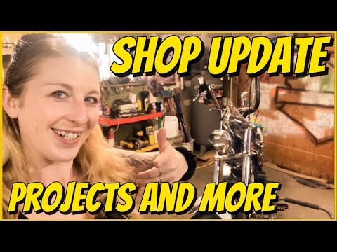 Shovelhead FXR Break In Starts and Sally Shop Update: We do this cuz we love bikes