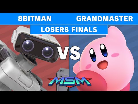 MSM Online 17 - 8bitman (ROB) Vs 8bit | Grandmaster (Robin) Losers Final - Smash Ultimate