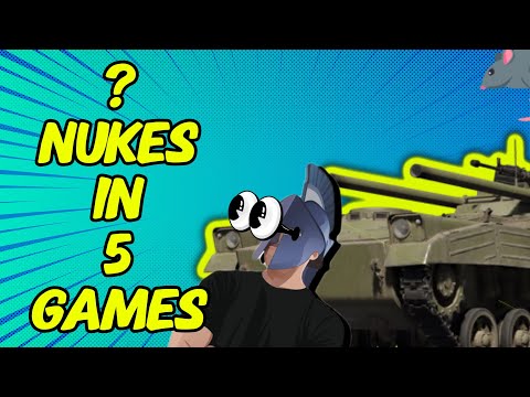Can I get 5 NUKES in 5 GAMES with the new BEST battle pass TANK? - WZ141-1