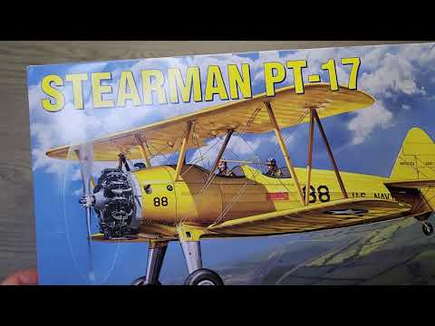 Revell 1/48 scale Stearman PT-17 - Part 1
