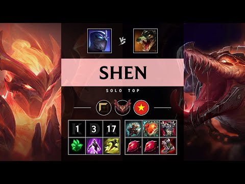 Shen Top vs Renekton - VN Grandmaster Patch 25.14