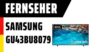 Fernseher Samsung GU43BU8079UXZG (BU8079) | Test | Deutsch