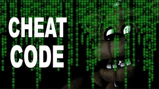 SUPER SECRET Cheat Code In Five Nights At Freddy