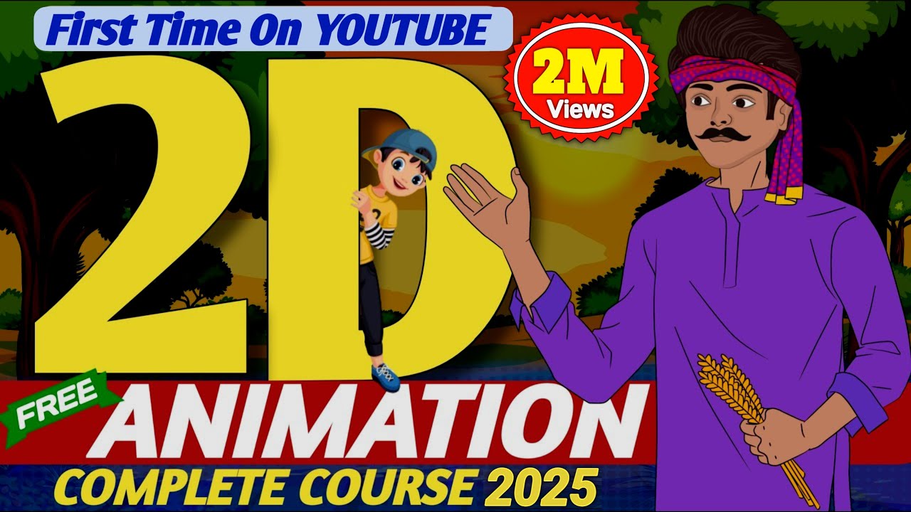2D Animation Complete Course in Hindi | Mobile Se Cartoon Video Kaise Banaye | Full Explained | FREE