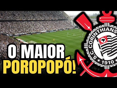 O MAIOR POROPOPÓ DA NEO QUÍMICA ARENA! TORCIDA DO CORINTHIANS EM UMA ÚNICA VOZ!