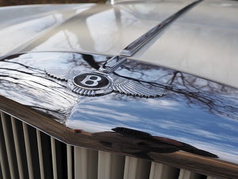 1991 Bentley Continental III Super Clean and Nice Neo-Classic Super Saloon Car Running Movie.