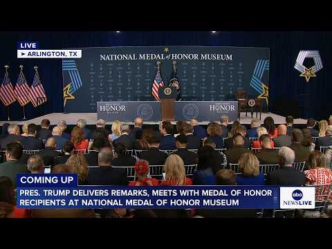 President Trump meets with Medal of Honor recipients