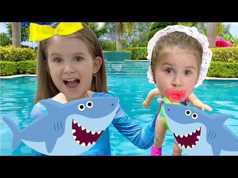 like Nastya found a boy doll and pretends to be a parent  - Trailer