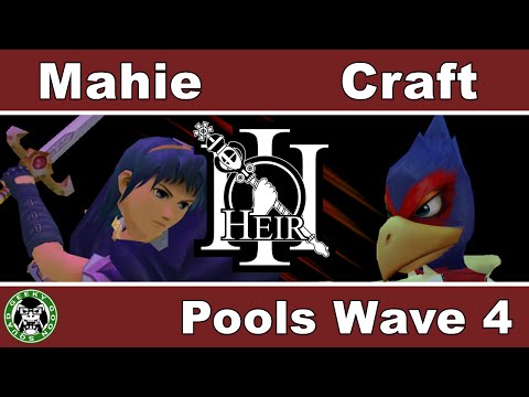 Heir 3 - Mahie (Marth) Vs. Craft (Falco) - Pools Wave D - Melee Singles