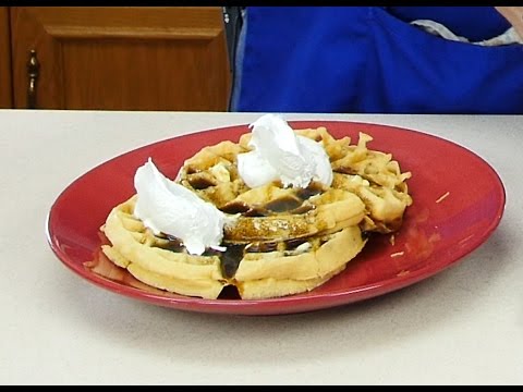 How To Make Belgian Waffles Using a Waring Pro Waffle Maker