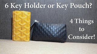 How to Choose Between a Six Key Holder vs Key Pouch: 4 Diffe