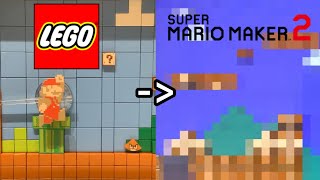 Can I make A Lego Mario Level In Super Mario Maker 2?