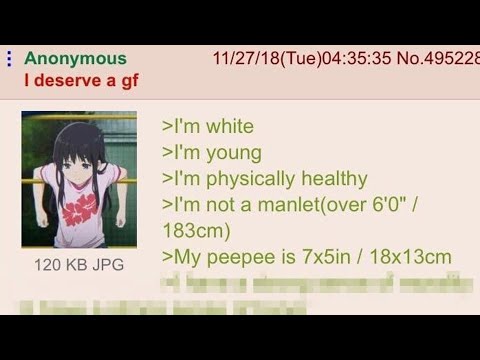 Incel Doesn’t Understand Why He Can't Get Girlfriend - 4Chan Greentext Stories