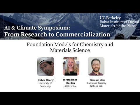 Foundation Models for Chemistry and Materials Science