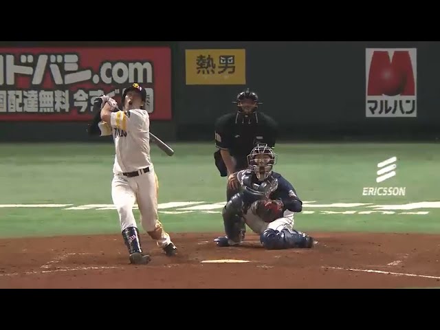 【5回裏】ホームラン攻勢で猛追!! ホークス・柳田の3号2ランで1点差!! 2015/4/26 H-L