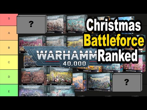Ranked | Every Christmas Battleforce  [Warhammer 40K] (2020-2024)