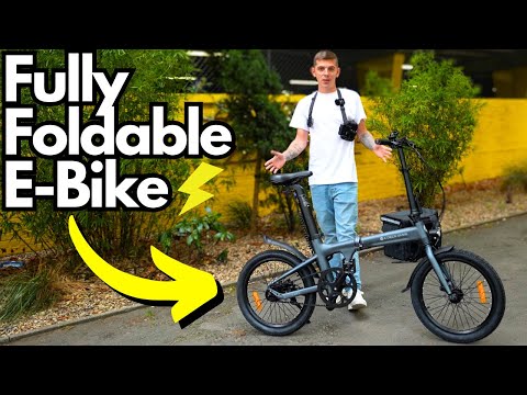 Is This Folding E-Bike Suitable For Food Deliveries?  - ADO Air 20 Review