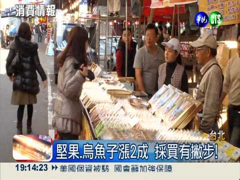 迪化街年貨開賣! 人氣不如以往