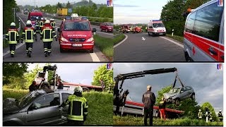 preview picture of video 'CRASH - Car vs. Tree / Pkw gegen Baum,  B 14 AS-Schwaikheim, Germany,  22.04.2014.'