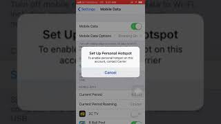 How To Setup Hotspot On An iPhone Vodafone