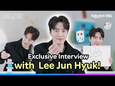 Exclusive Interview with Lee Jun Hyuk of "Love Scout" 🩵 | Watch Now on Viki!