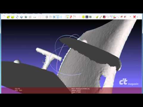 Kleine 3D-OP mit MeshLab